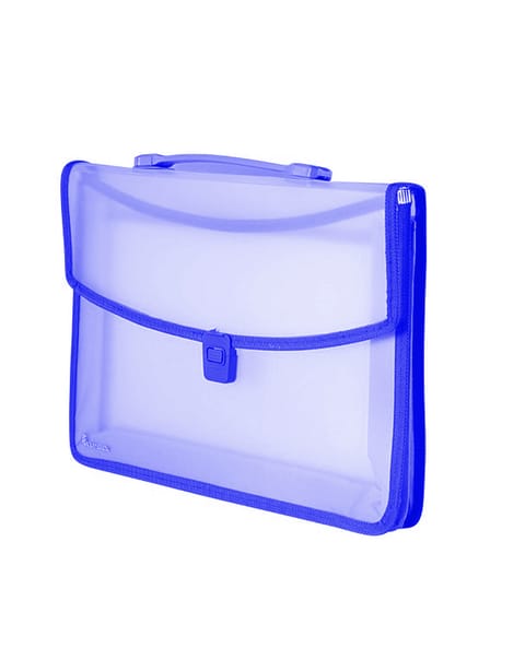 Good Luck Exam Bag File with Handle-Double Layer Documents Carrier for Office & School