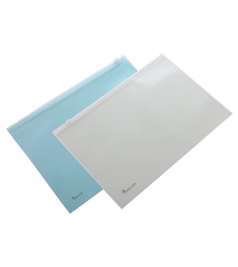 Good Luck Zipper File Bag-Transparent Documents Carrier File