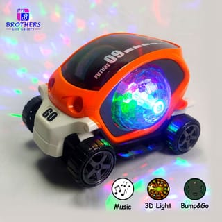 Musical Toy Car with Cool 3D Lights for Kids- 09 Future Car 1