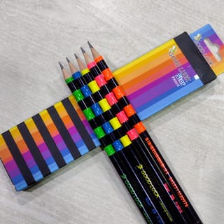 Good Luck Star Pencil-12 Pcs 1Box 2B Pencil 1