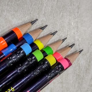 Good Luck Star Pencil-12 Pcs 1Box 2B Pencil 3