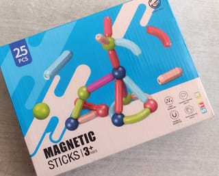 Magnetic Sticks Building Blocks Toys for Kids-25 Pcs 5