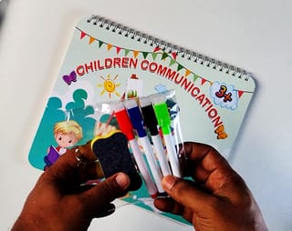 Children Communication Wipe Book for kids All Subject Writing Practice with Murker and Duster - বাচ্চাদের লেখা শেখার বই 3