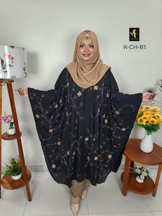 Charulota Abaya (Black) 3