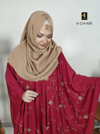 Charulota Abaya (Merun Red) 2