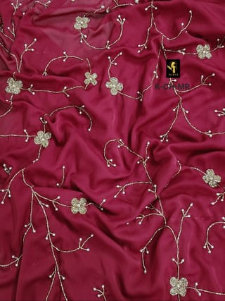 Charulota Abaya (Merun Red) 5