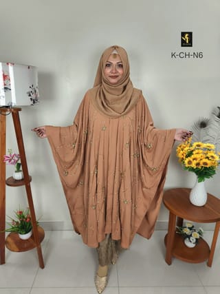 Charulota Abaya (Tan Brown) 3