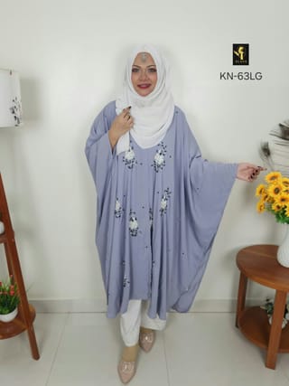Abaya-E-Nazah (Light Grey) 2