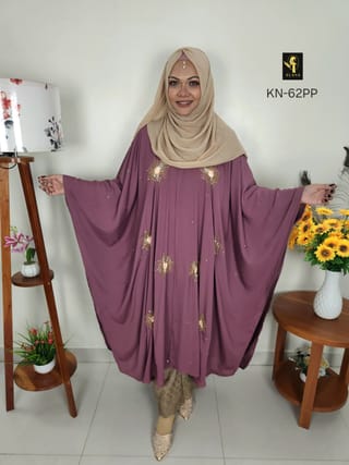 Abaya-E-Nazah(Plum Purple) 3
