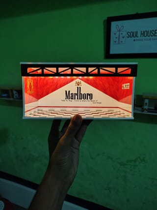 LED Racing Garage Diorama Display Box | Handmade Miniature Car Display with LED Light 1