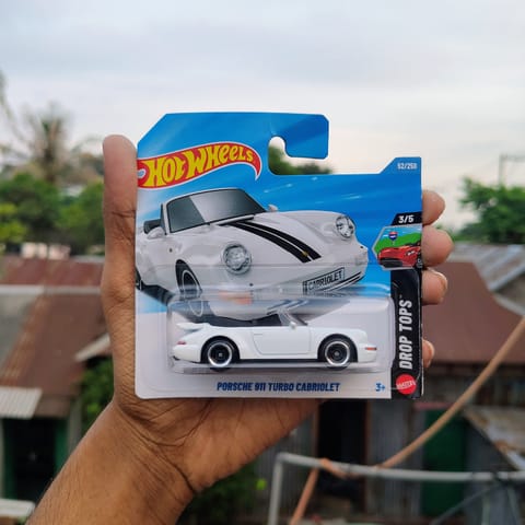 Hot Wheels Porsche 911 Turbo Cabriolet – Drop Tops 3/5 | 1:64 Diecast