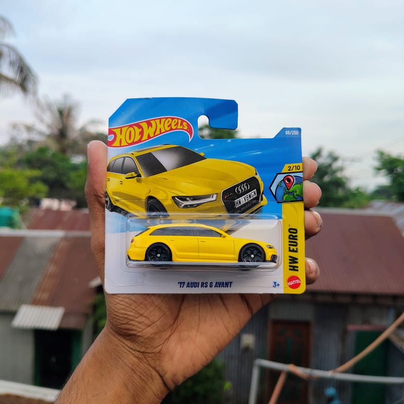Hot Wheels ’17 Audi RS 6 Avant – HW Euro 2/10 | 1:64 Diecast