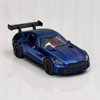 1:43 Blue Sports Car Diecast Model – Racing Collectible 1