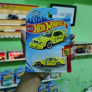 '94 AMG-Mercedes C-Class DTM Hot Wheels Chinese 1:64 Diecast Car | Yellow | Collectible Model 3