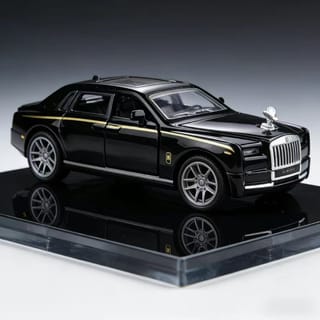 1:43 Classic Black Alloy Model Car | Soul House BD 1