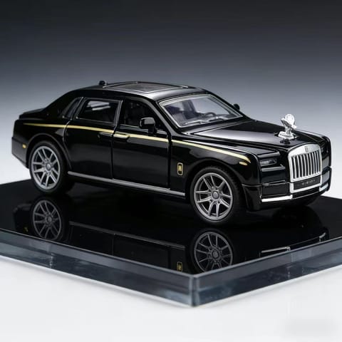 1:43 Classic Black Alloy Model Car | Soul House BD