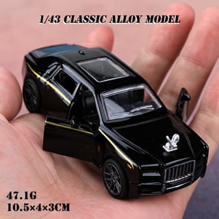 1:43 Classic Black Alloy Model Car | Soul House BD 2