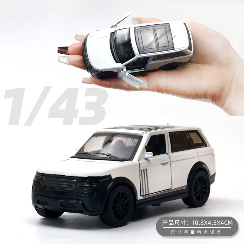 Range Rover Vogue 1:43 Scale Diecast Model Car with Opening Doors
