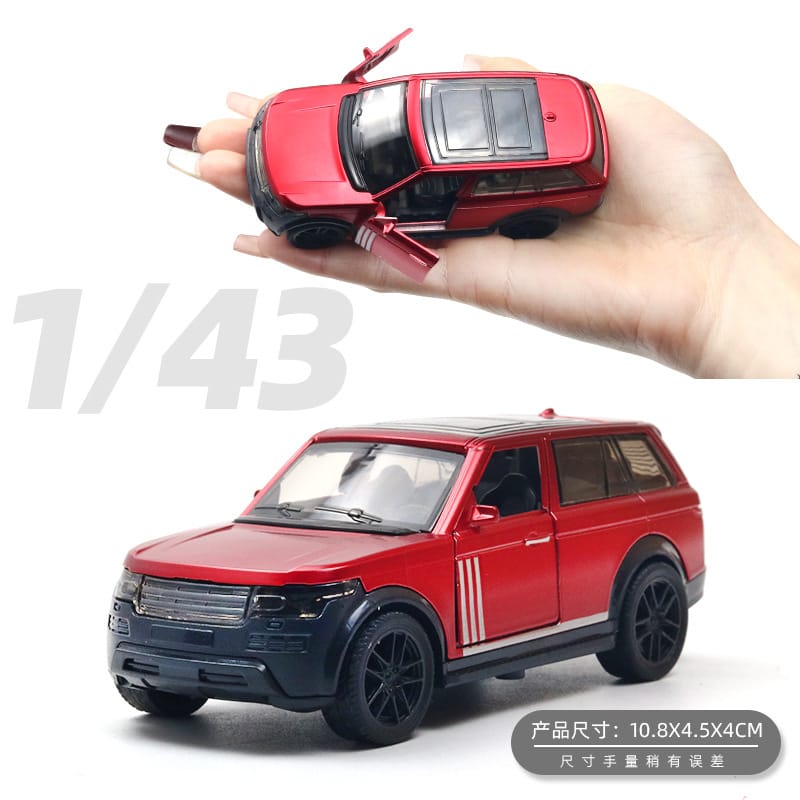 Range Rover Vogue 1:43 Scale Diecast Model Car with Opening Doors