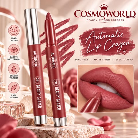 Beauty Glazed Automatic Lip Crayon – 24H Long Stay