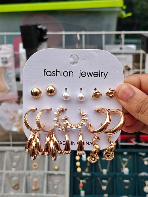 9 pair Earring Set