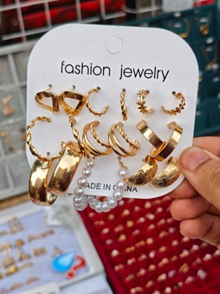 9 pair Earring Set 4