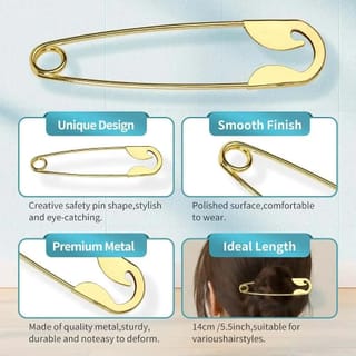 Safetypin Hairclip 2