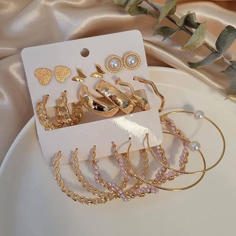 9 pairs Earring Set