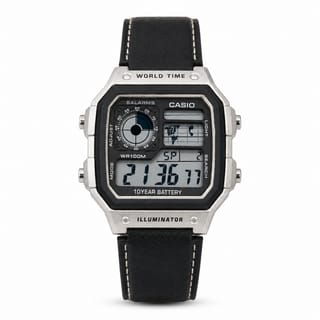 CASIO ILLUMINATOR LEATHER STRAP PREMIUM WATCH 1