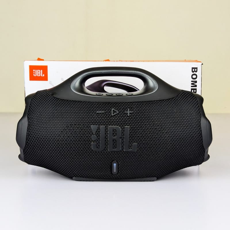 JBL Boombox 4 Mini Portable Wireless Speaker – 15W Power, Bluetooth 5.4, TWS Stereo, 1800mAh Battery, 8H Playtime & Splashproof Outdoor Speaker