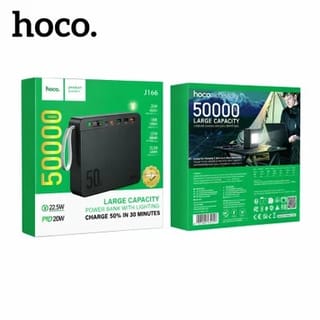 Hoco J166 Carretera 22.5W+PD20W 50000mAh Powerbank 4