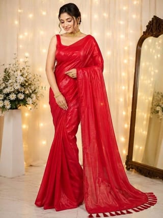 Indian Fendi/simar Silk Saree 1