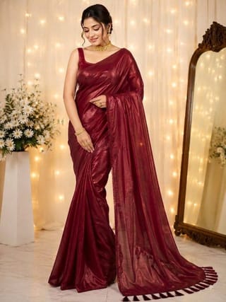Indian Fendi/simar Silk Saree 2