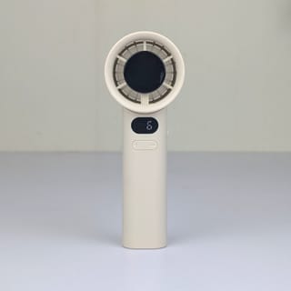 M11 Handheld Bladeless Mini Fan (Model: NL-619) – 1200mAh Rechargeable Portable Pocket Fan with 5-Speed Intelligent Digital Frequency Conversion & Type-C Charging 4