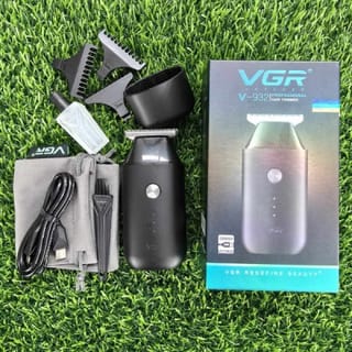 VGR V-932 Professional Cordless Mini Hair & Beard Trimmer for Men – 120 Min Runtime, 5W Silent Motor, Pocket-Sized & Washable Stainless Steel Blades 2