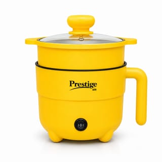 Prestige 3.2L Multifunctional Electric Cooker – 1500W Energy-Saving Non-Stick Multi Cooker with Steamer Tray for Fry, Curry, Noodles & Steaming 3