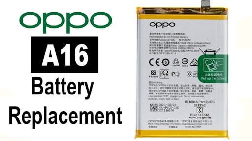 OPPO A16 স্মার্টফোনের ব্যাটারি (Battery Model: BLP805)