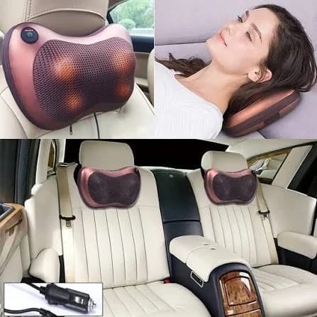 Electric Infrared Heating Massage Pillow for Neck & Back Relief
