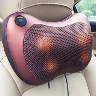 Electric Infrared Heating Massage Pillow for Neck & Back Relief 4