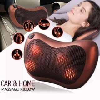 Electric Infrared Heating Massage Pillow for Neck & Back Relief 5