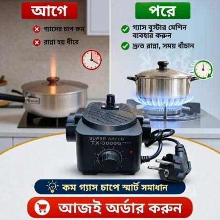 Gas Booster Machine