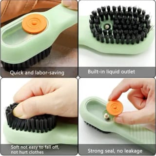 Multifunctional Liquid Cleaning Brush with Soap Dispenser 4
