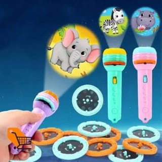 Kids Projection Flashlight Torch Toy with Slides 1