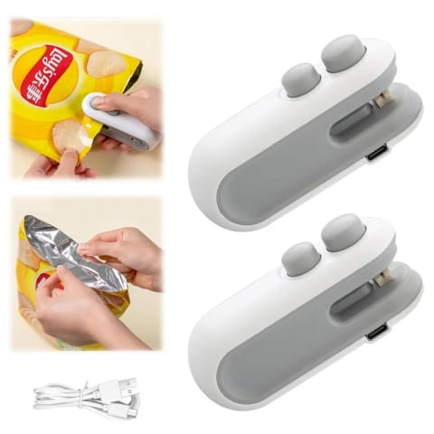 (Smart 2-in-1 Mini Heat Sealer & Cutter