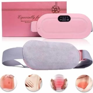 Period Cramp Relief Belt – Portable Electric Menstrual Heating Pad with Massager 3