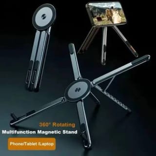 3-in-1 Magnetic Foldable Laptop & Phone Stand 5