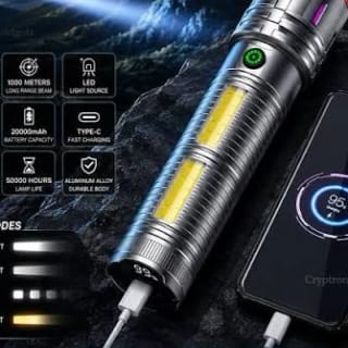 Lumina XPro 70K: Mega Battery Super Torch Light 5