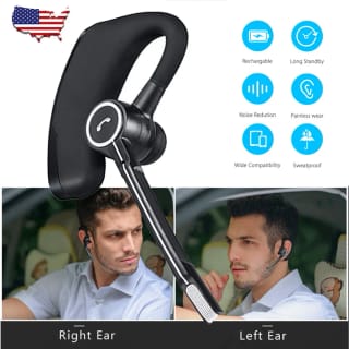 Premium Wireless Business Bluetooth Headphone with Microphon 4