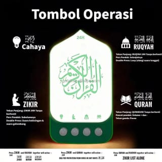 Muslim Quran Speaker Islamic Zikir & Prayer Gadget 3
