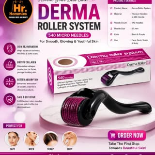 Derma Roller 0.5mm Titanium System 4